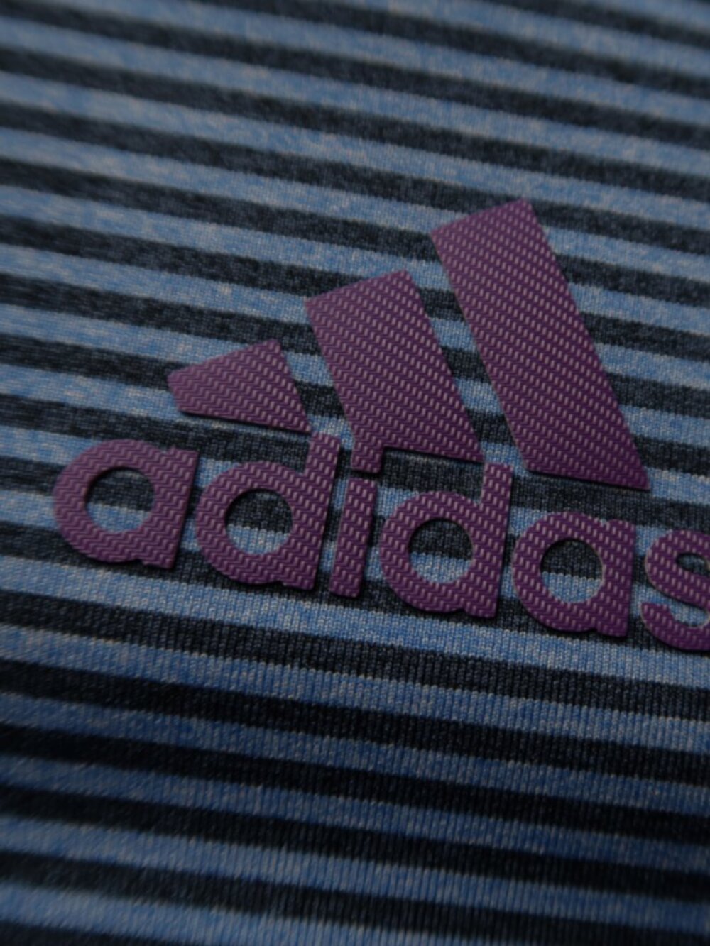 Adidas Golf Lexington Blue Striped Stretch Performance Polo (M) ⛳️ OMG!